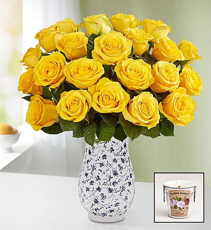Yellow Roses, 12-24 Stems